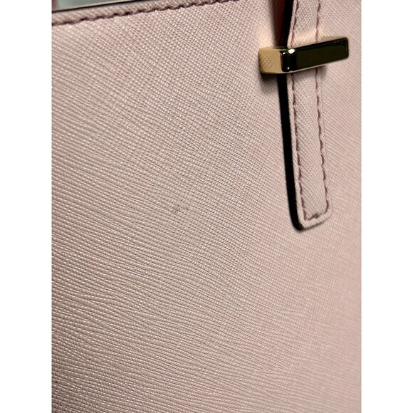 Kate Spade Textured Leather Handbag Tote in Pink - Picture 9 of 10